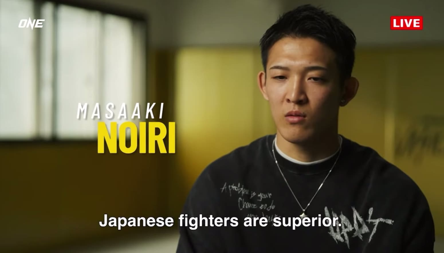 ONE — ONE 172 Pre-Fight Interview